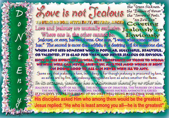 Love is not Jealous,