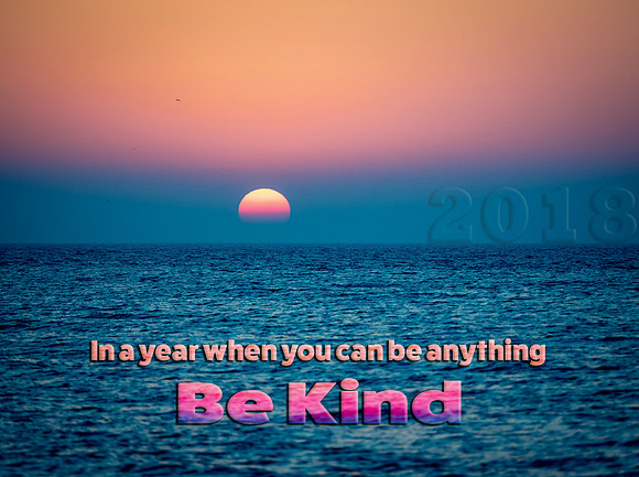 2018_BeKind
