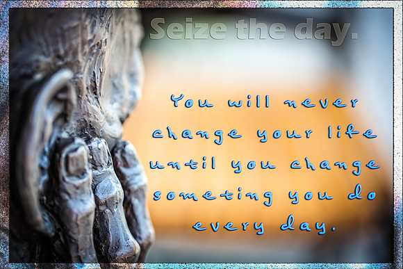 You will never change your life until you do this