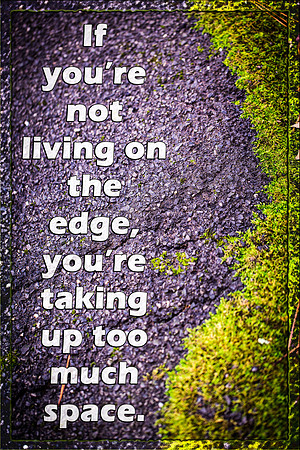 Are you taking up too much space-