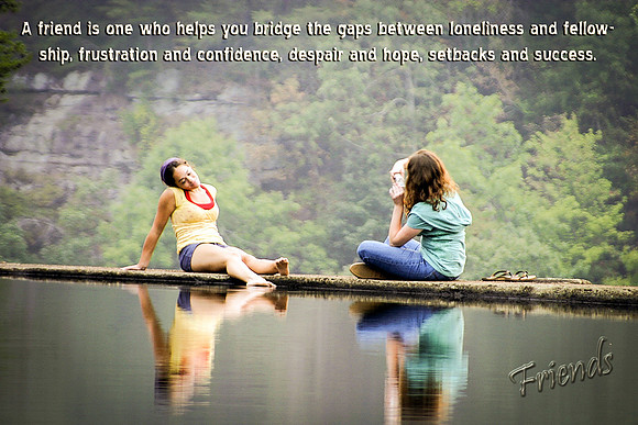 Friends Bridge the gaps LoRes